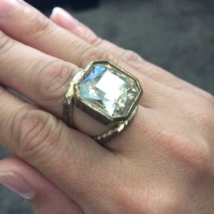 Express Gold Bling Ring